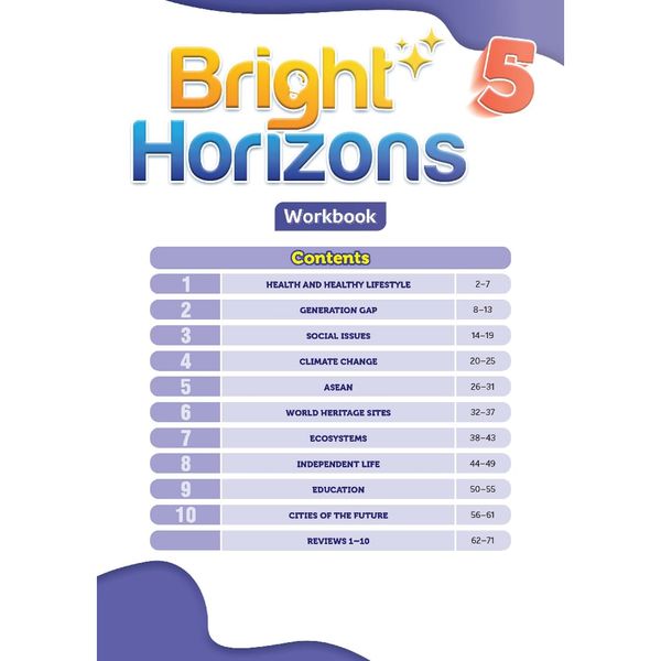 Bright Horizons 5 Workbook (VN)