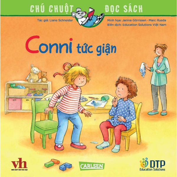 Combo truyện Conni và những câu chuyện hàng ngày combo 2 - chú chuột đọc sách