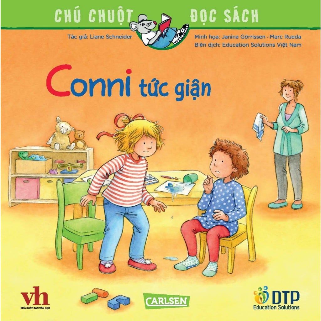 Combo truyện Conni và những câu chuyện hàng ngày combo 2 - chú chuột đọc sách