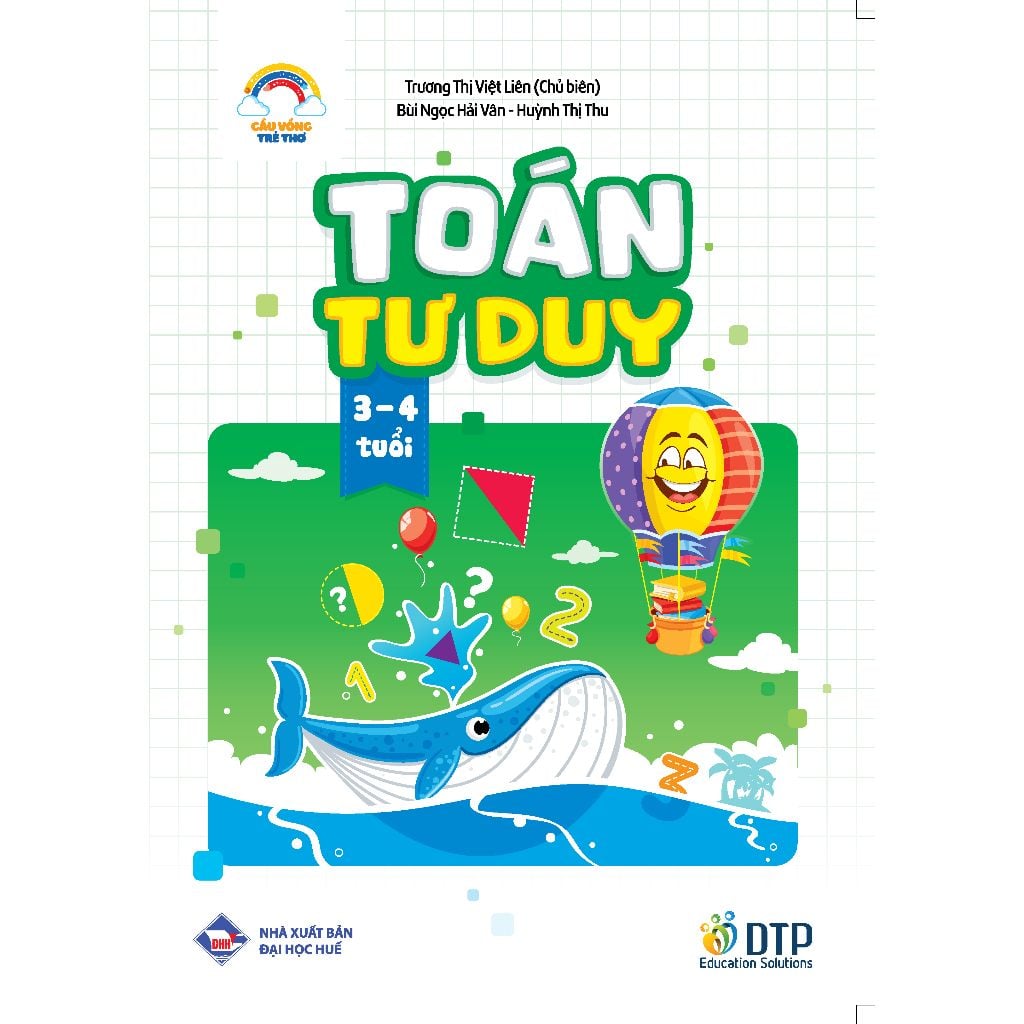 Cầu vồng trẻ thơ - bộ sách dành cho 3 - 4 tuổi (3 quyển)