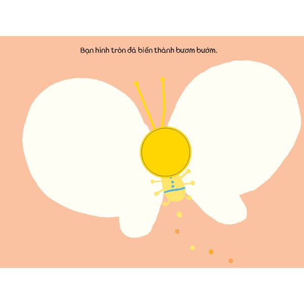 Hình Vẽ Tròn Xoe - Tủ sách vui để học - Sách tô màu - Dòng sách cầm tay - Tủ sách Ehon cho bé
