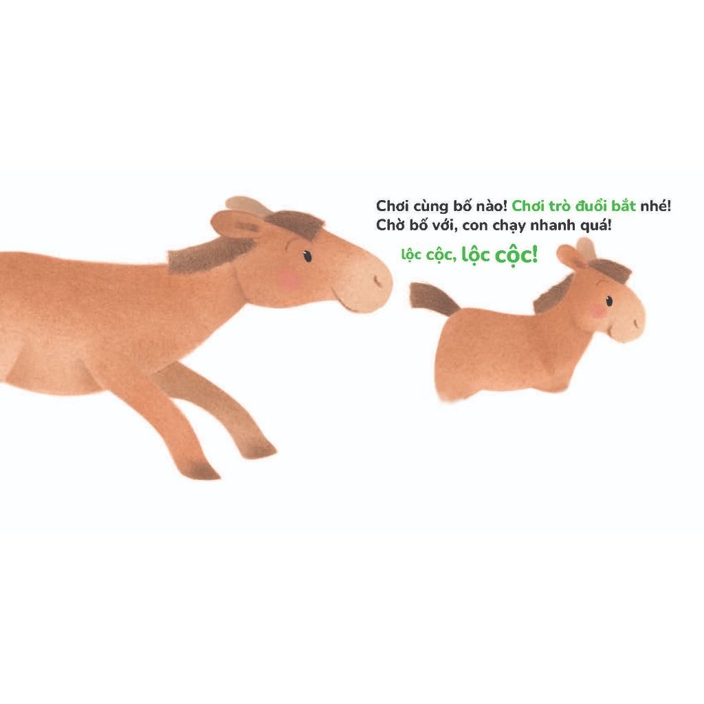 Bố ơi! Mình cùng chơi nhé! - Chơi cùng Gà con Piyo (Mới) - Sách Ehon chuyển động
