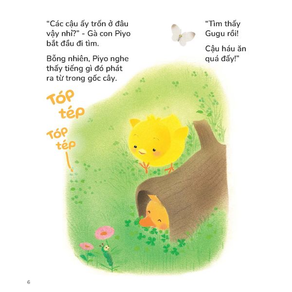 Gà con Piyo và Xuân Hạ Thu Đông