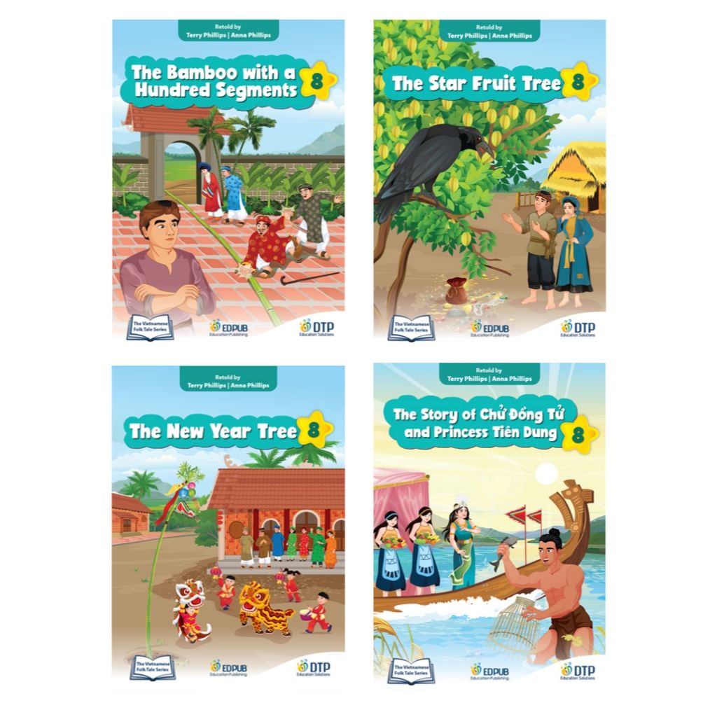 Combo Truyện Đọc Story Vietnamese Folk Tale Pack Level 8