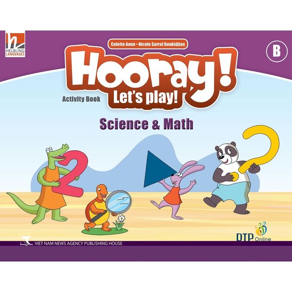 Hooray Let's Play Level B Math & Science Activity Book