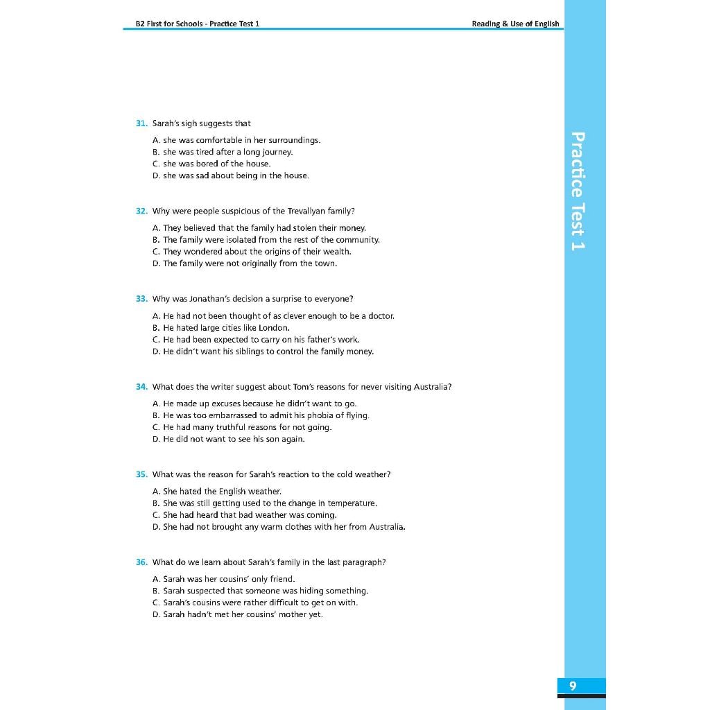 B2 First for Schools Preliminary 1 with 4 Practice Tests - Latest Format