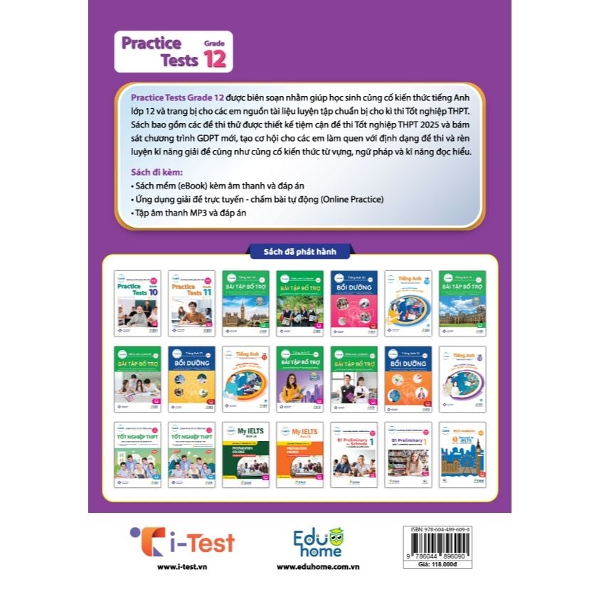 Practice Tests Grade 12