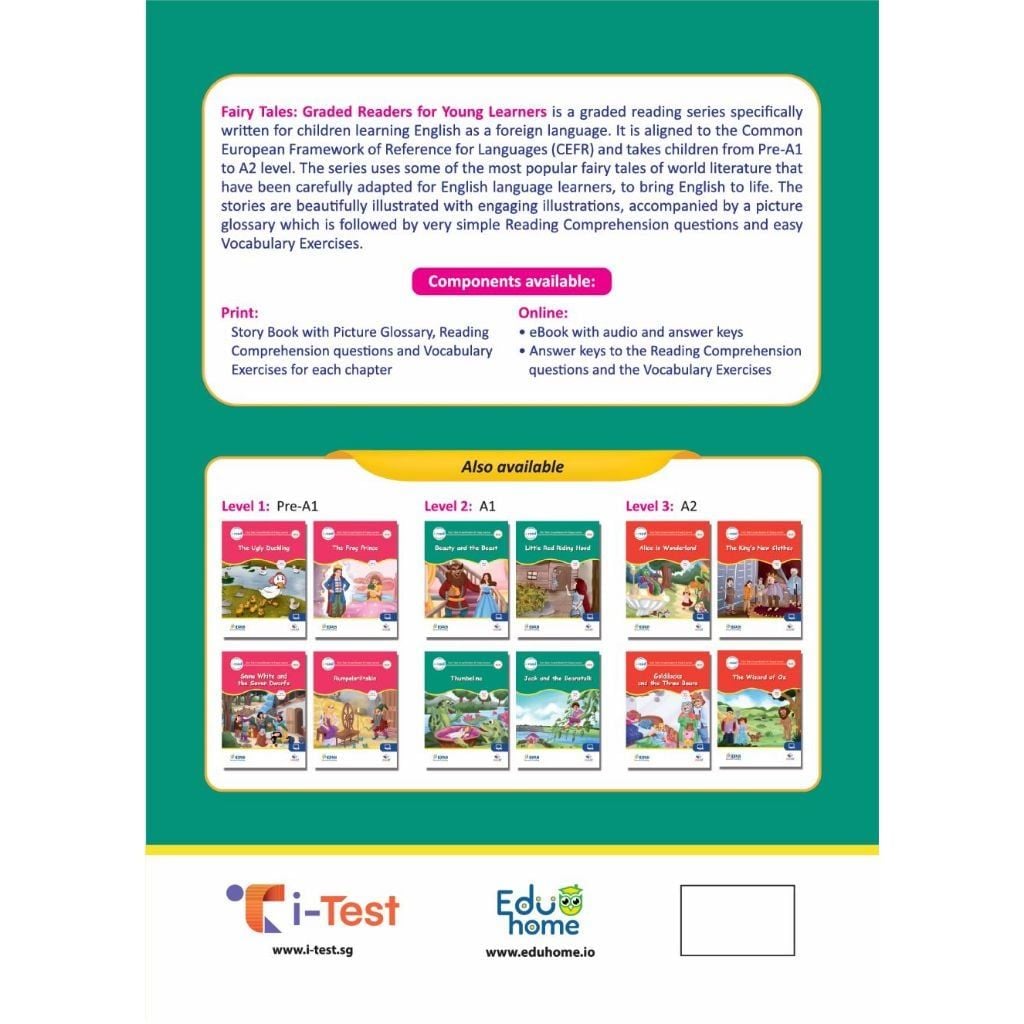 Combo truyện đọc Fairy Tales Graded Readers - CEFR A1