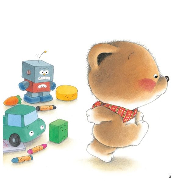 Dọn dẹp đồ chơi - Tủ sách Ehon cho bé - Sách tranh Ehon Gấu con Kuma