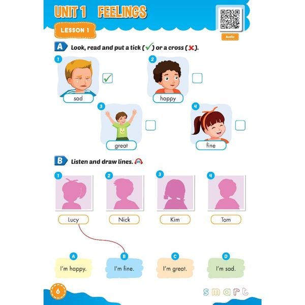 Bài tập Bổ trợ Tiếng Anh 2 i-Learn Smart Start