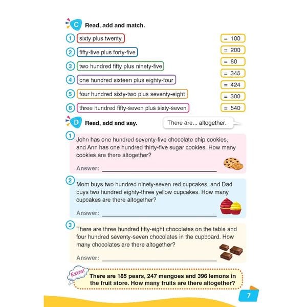 i-Learn English for Math 3 Student