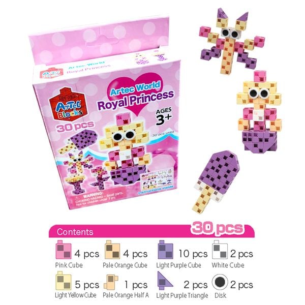 Bộ đồ chơi lắp ghép Artec Thế giới - Công chúa