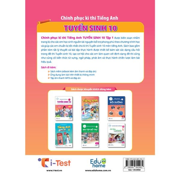 Chinh phục kì thi Tiếng Anh - Tuyển sinh 10 tập 1