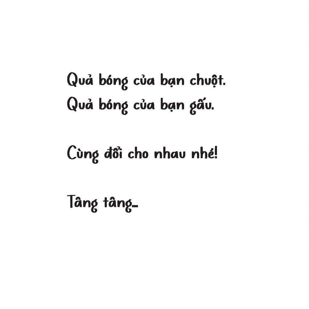Cùng đổi cho nhau nhé - Sách Pop-up - Tủ sách Ehon cho bé