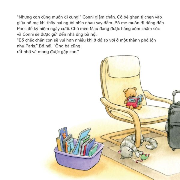 Combo truyện Conni và những câu chuyện hàng ngày combo 1 - chú chuột đọc sách