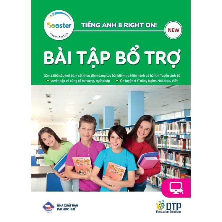 Tiếng Anh 8 Right On! - Gói mở rộng nâng cao (SB, WB, NB, BTBT)