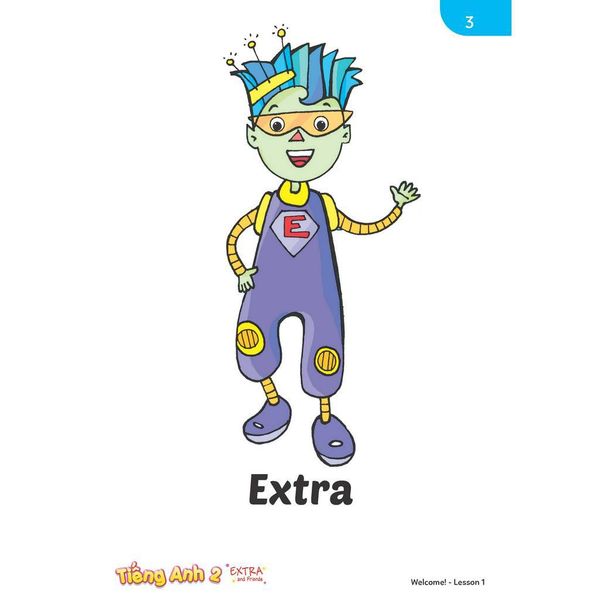 Tiếng Anh 2 Extra and Friends Flashcards (Tranh hình)