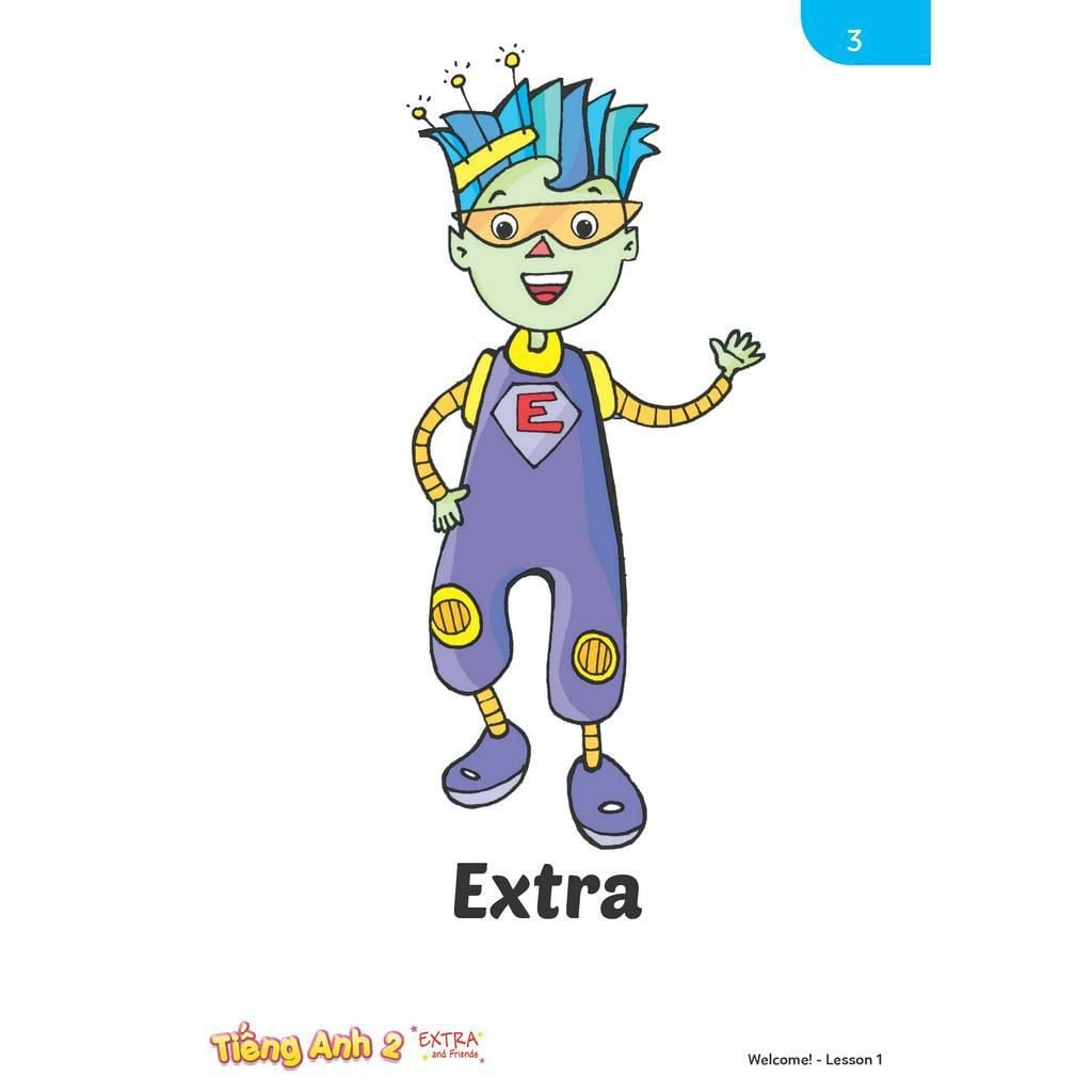 Tiếng Anh 2 Extra and Friends Flashcards (Tranh hình)