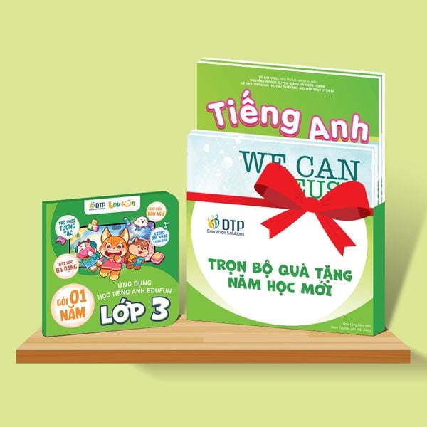 E-voucher - Gói Edufun Premium lớp 3 + [Bộ quà tặng SGK i-Learn smart start + 2 truyện đọc]