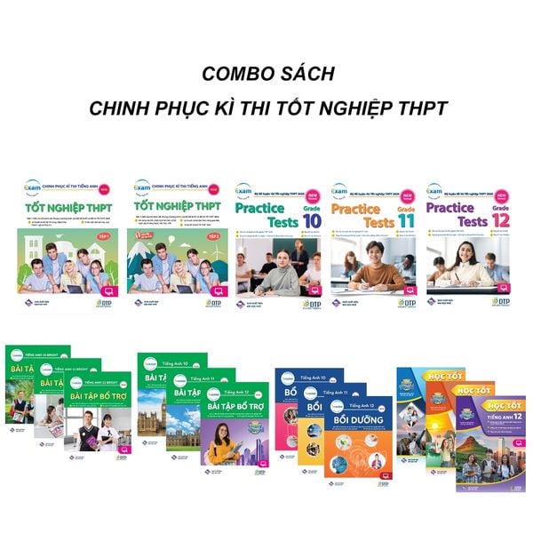 Trọn bộ sách chinh phục kì thi Tốt nghiệp THPT