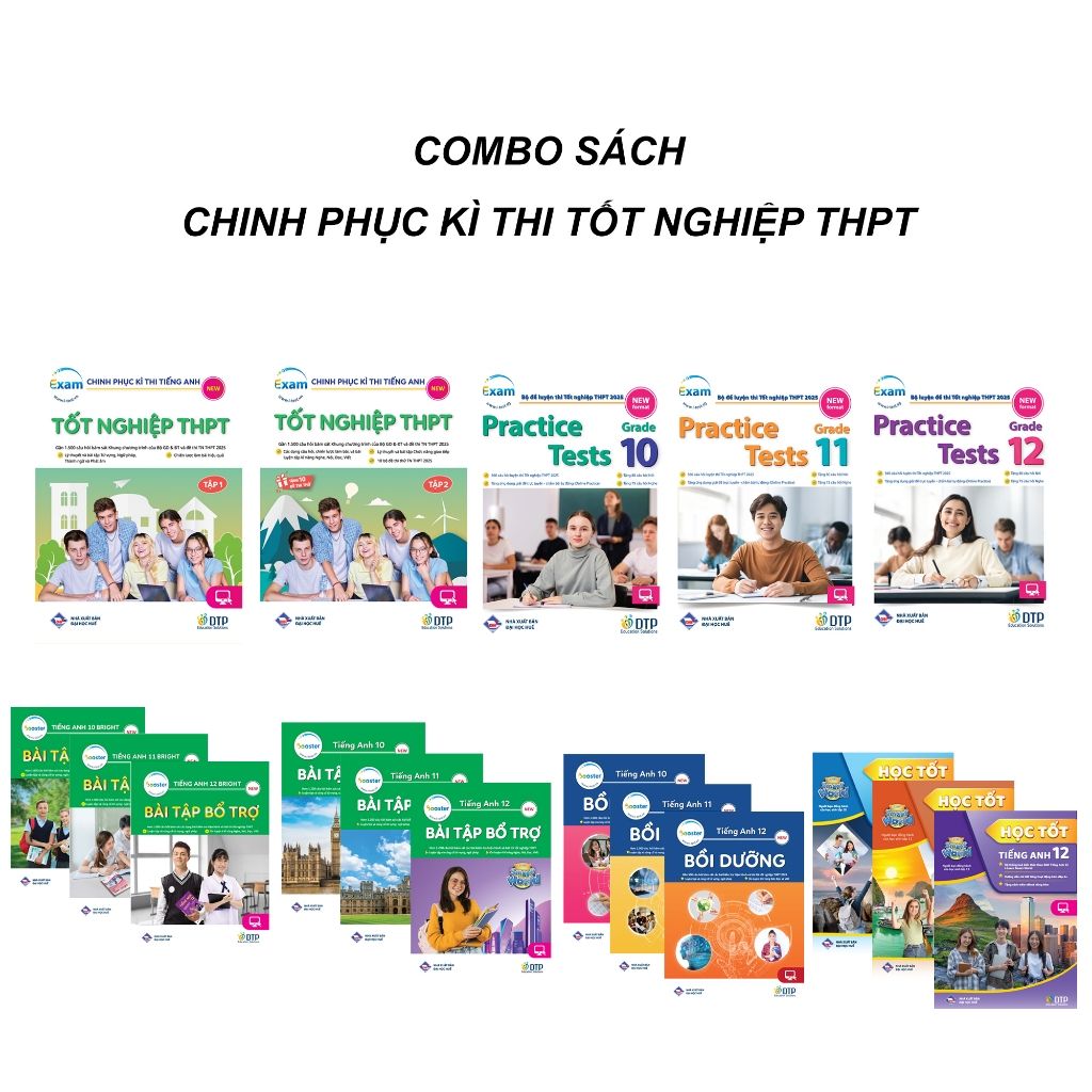 Trọn bộ sách chinh phục kì thi Tốt nghiệp THPT