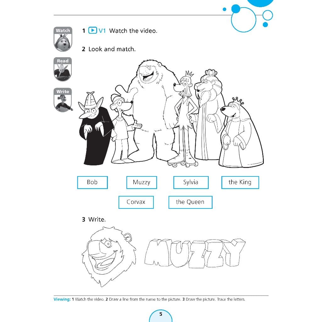English With Muzzy Level 1 Activity Book
