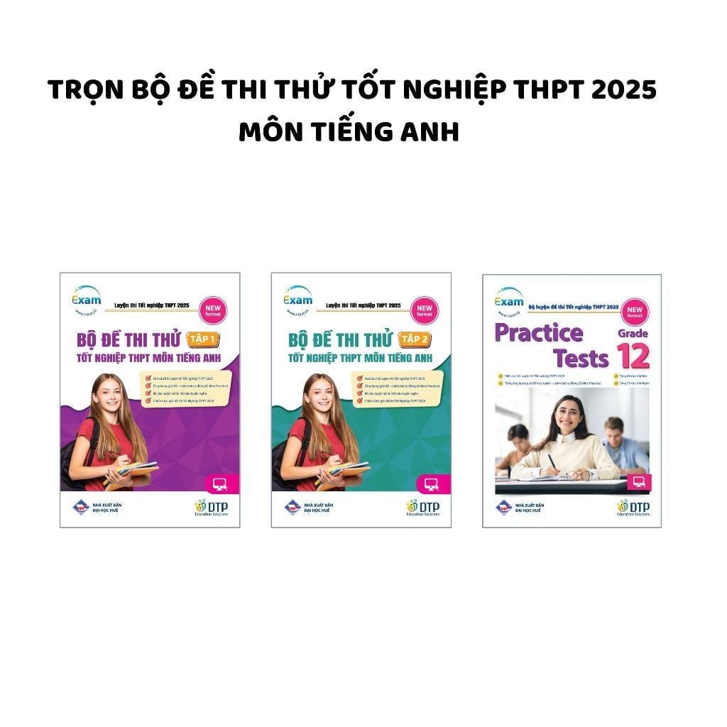 Trọn bộ đề thi thử Tốt Nghiệp THPT môn Tiếng Anh
