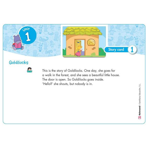 Tiếng Anh Amanda and Friends 3 Story cards