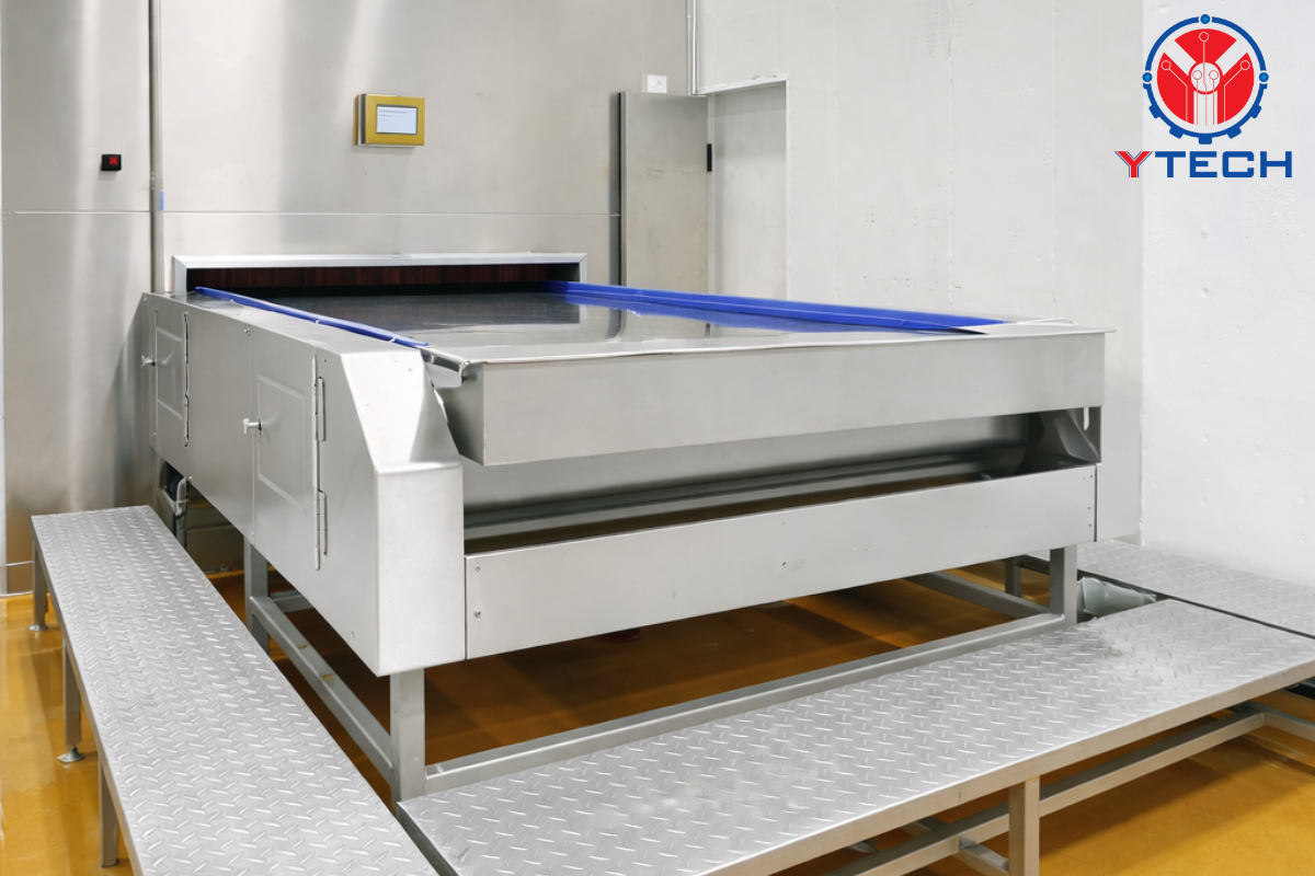  Băng chuyền cấp đông IQF phẳng--t--Flat Belt IQF -  Individual Quick Freezer 