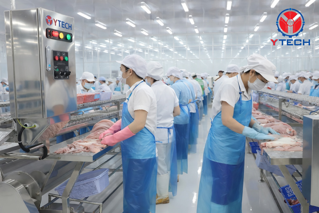  Băng tải sửa cá--t--Trimming Conveyor 