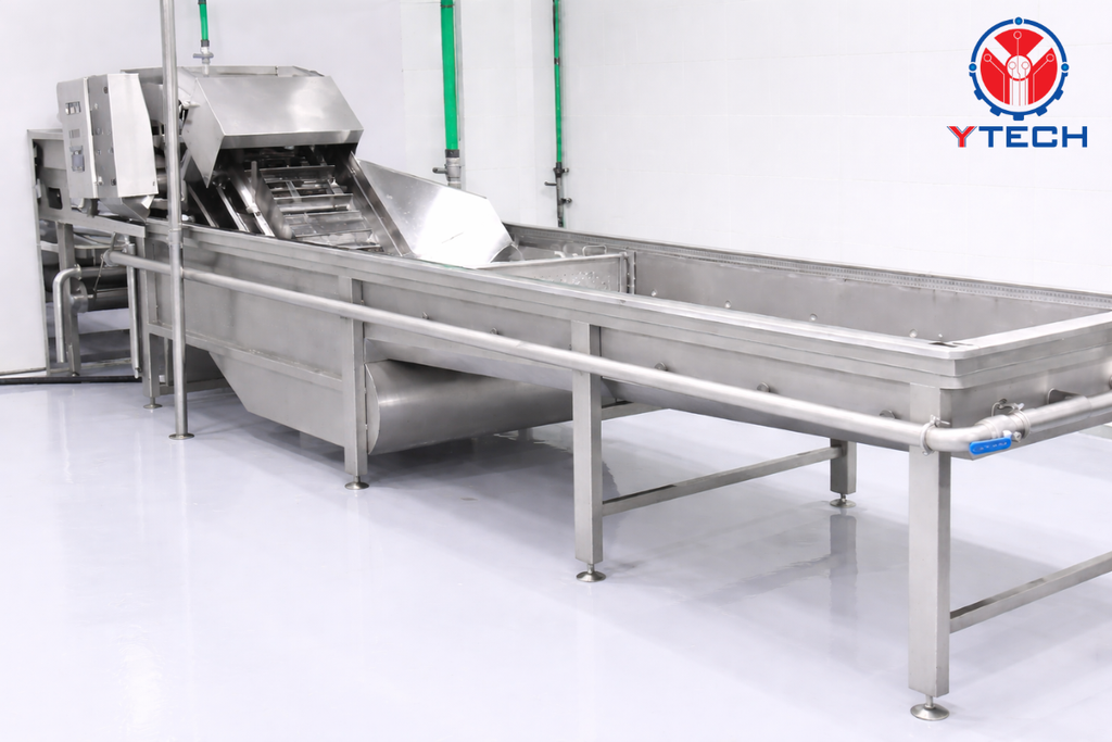  Máy rửa tôm sau lặt đầu--t--HLSO Shrimp Washing Machine 