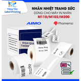  Nhãn trang sức 30 x 25mm, màu trắng, KTJ-F3025-45-100 