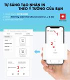  Bộ máy in tem vàng bạc, tem trang sức M110 