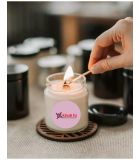  Nhãn tròn 50 x 50mm, màu hồng, KTR-5050-140PK 