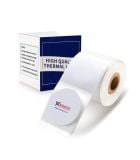  Nhãn tròn 30 x 30mm, màu trắng, KTR-3030-200 