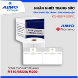  Nhãn trang sức 50 x 19mm, màu trắng, KTJ-H5019-250PC 