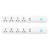  Ổ Cắm Thông Minh TUYA 4 Chấu + Cổng USB A + TYPE C 