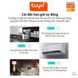  Ổ Cắm Wifi TUYA 5 Chấu, Điều Khiển Độc Lập, Hẹn Giờ Bật Tắt Từ Xa 