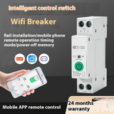  Cầu dao điện thông minh Tuya, Aptomat Wifi 63A 