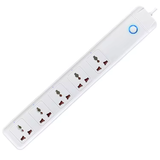  Ổ Cắm Wifi TUYA 5 Chấu, Điều Khiển Độc Lập, Hẹn Giờ Bật Tắt Từ Xa 