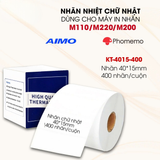  Nhãn đa năng 40 x 15mm, KT-4015-400 