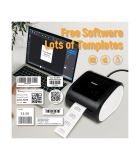  AIMO D520BT Bluetooth – Máy in đơn Shopee, Tem mã vạch, Máy in đơn hàng TMĐT, Máy in tem phụ 