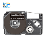  HR-12ABK (White on Black, 12mm) 