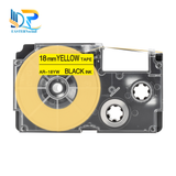  HR-18YW (Black on Yellow, 18mm) 