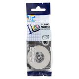  HR-6AX (White on Clear, 6mm) 