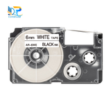  HR-6WE (Black on White, 6mm) 