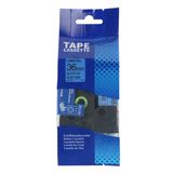  Nhãn in HZe-561 (TZe-561, TZ2-561), 36mm x 8m, Black on Blue 