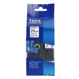  Nhãn in HZe-FX251 (TZe-FX251, TZ2-FX251), 24mm x 8m, Black on White 