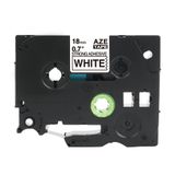  Nhãn in HZe-S241 (TZe-S241, TZ2-S241), 18mm x 8m, Black on White 