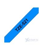  Brother TZe-521, khổ 9mm, dài 8m, Black on Blue, chống thấm nước 